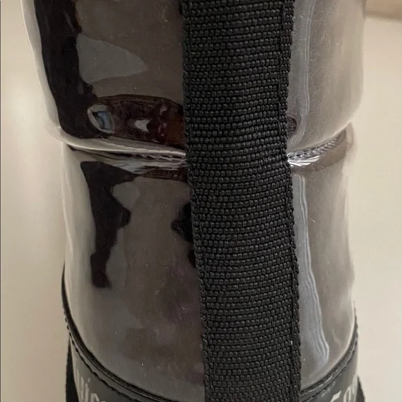 New Juicy Couture Klash Clear Black Boots - Picture 4 of 8